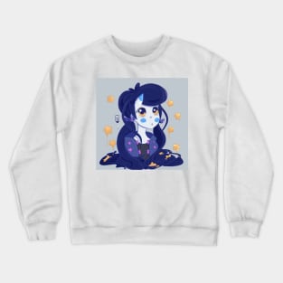 Nocturnal| Night demon girl Crewneck Sweatshirt